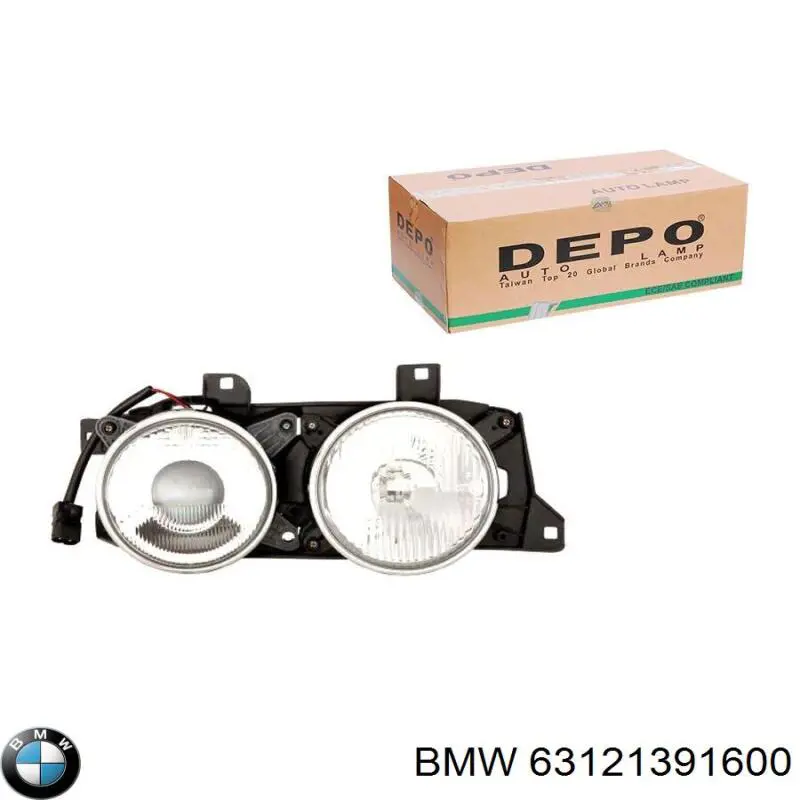 Фара права 63121391600 BMW