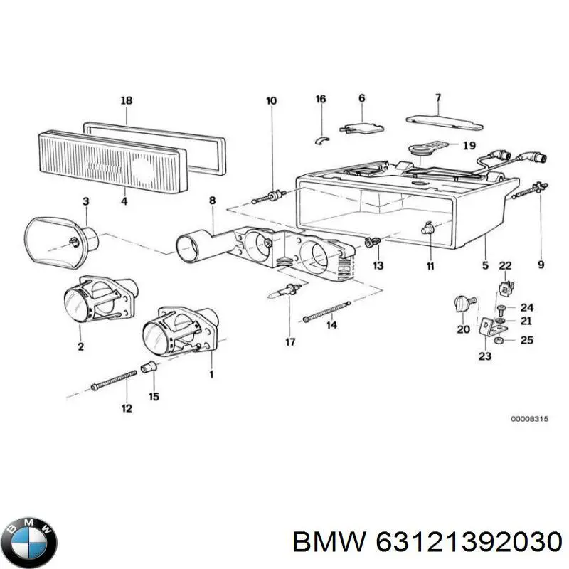 63121392030 BMW 