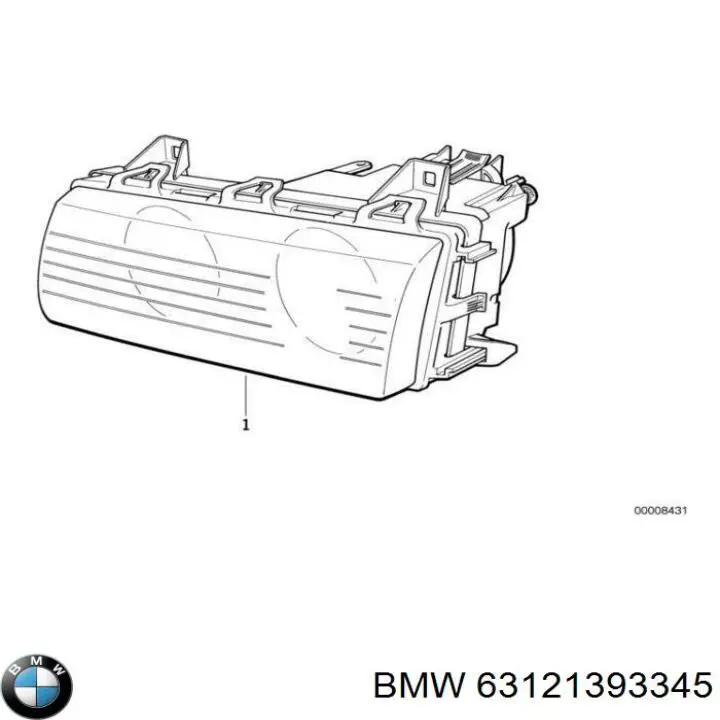Фари BMW 63121393345 ціна, від 666.74 USD