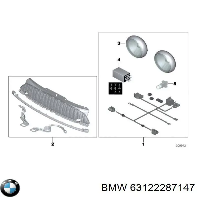 Купити 63122287147 BMW 