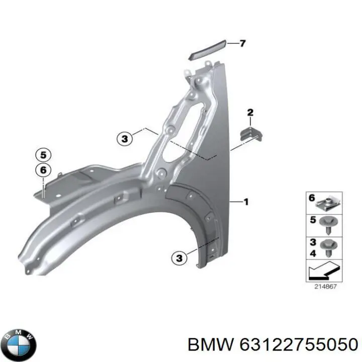  63122755050 BMW