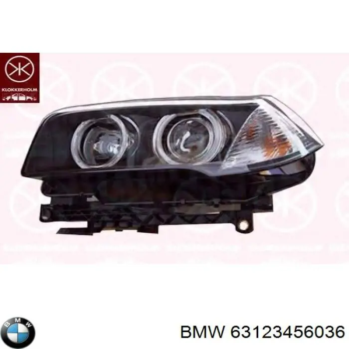 Основна фара - вставка BMW 63123456036 ціна, від 286.93 USD