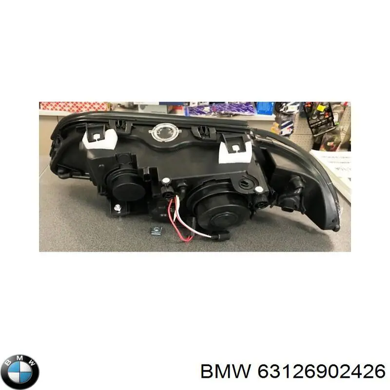 Основна фара - вставка на BMW 5  E39