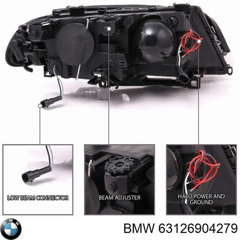Купити 63126904279 BMW Фара ліва передня