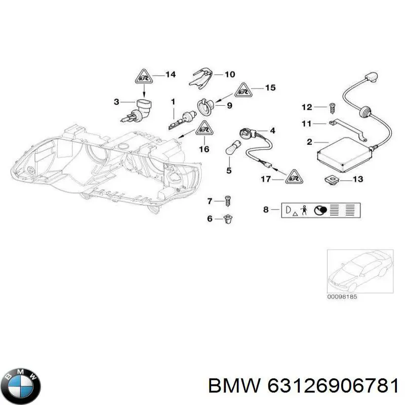 63126906781 BMW 