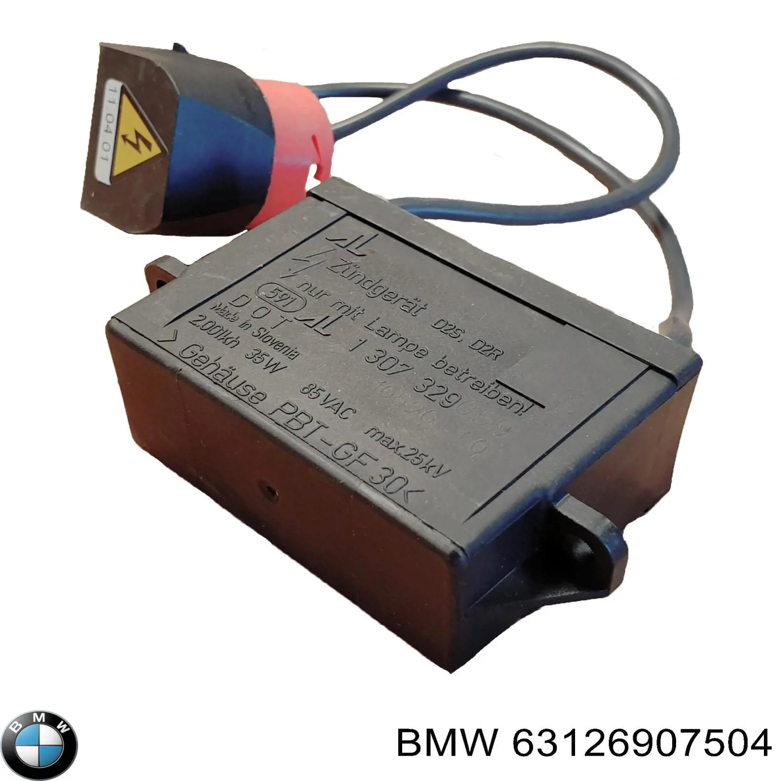 Блок розпалювання, ксенон 63126907504 BMW