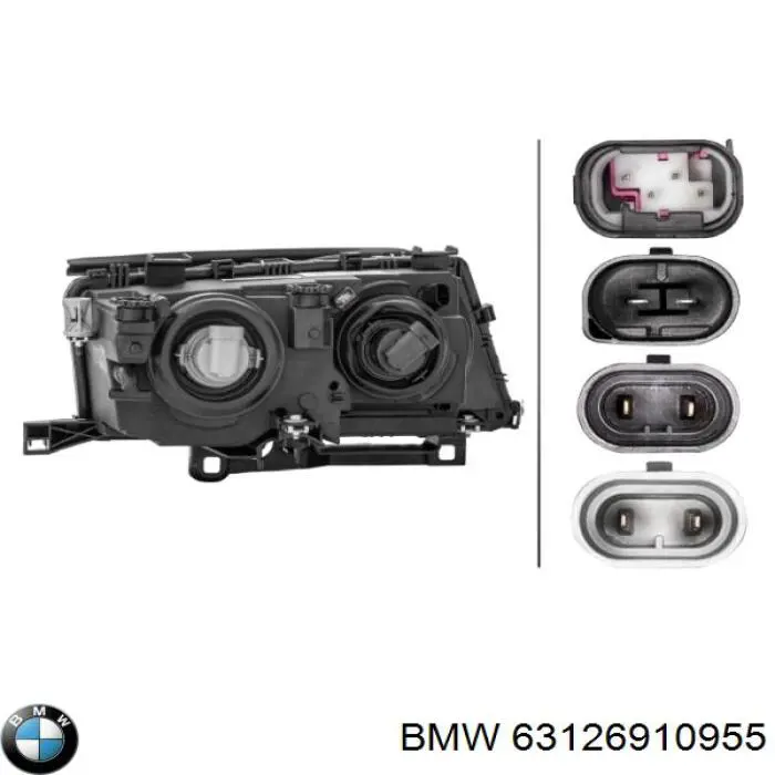 Фара ліва 63126910955 BMW