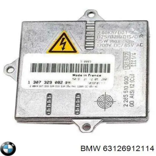 Блок розпалювання, ксенон 63126912114 BMW