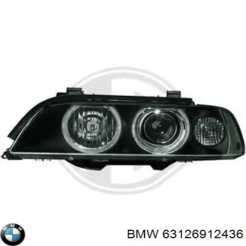 Основна фара - вставка BMW 63126912436 ціна, від 753.46 USD