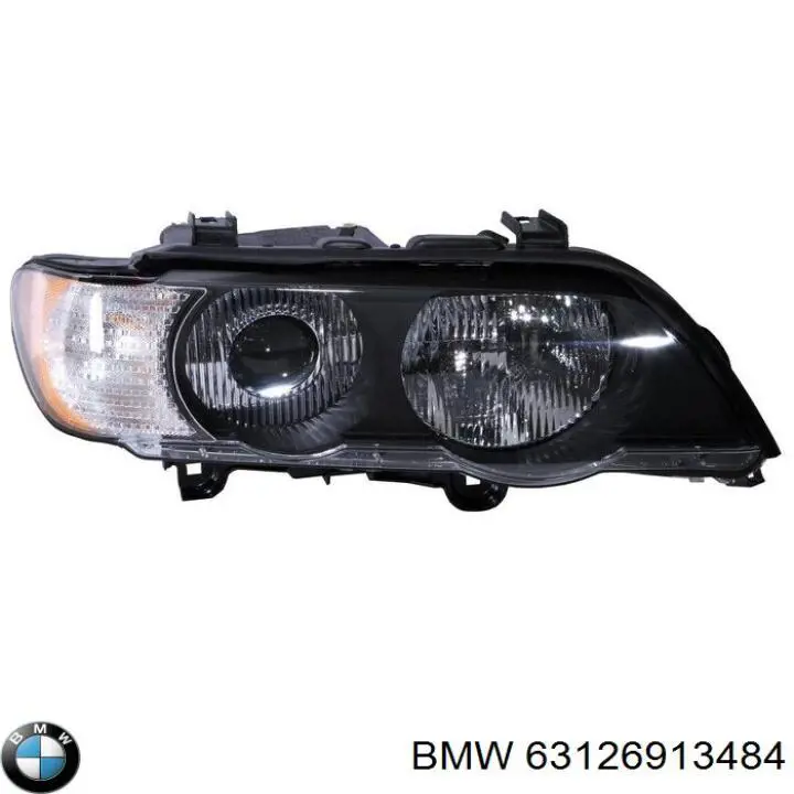 63126913484 BMW Основна фара - вставка