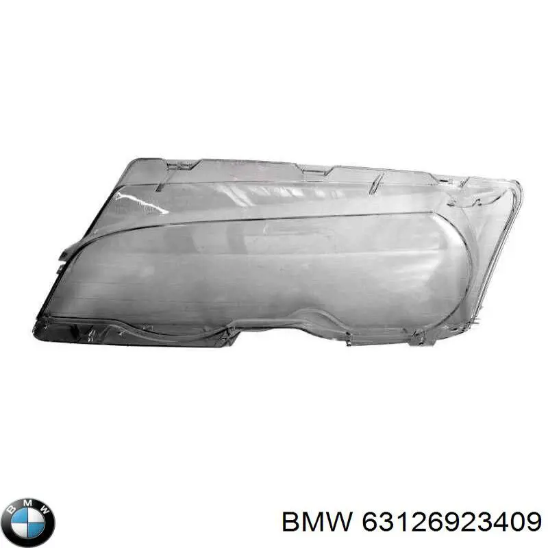 Купити 63126923409 BMW Скло фари лівої