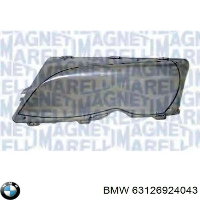 Купити LRC012 Magneti Marelli Скло фари лівої