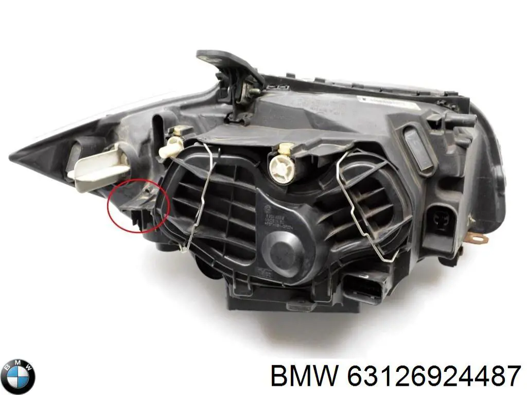 Фара ліва 63126924487 BMW