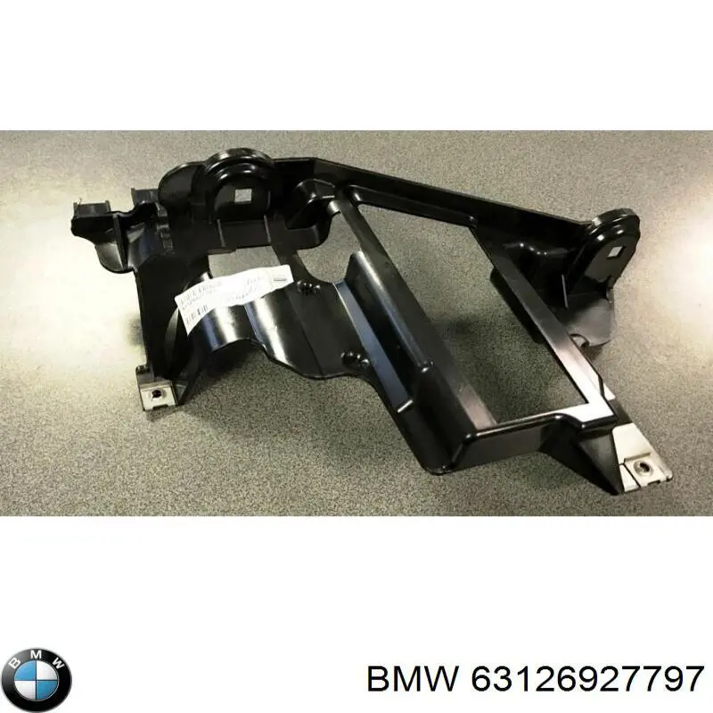 Кронштейн-адаптер кріплення фари передньої, лівою 63126927797 BMW