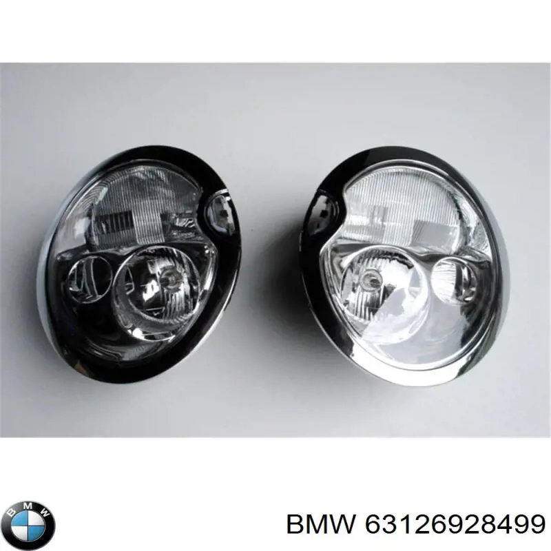 63126928499 BMW Фара дальнього світла в зборі