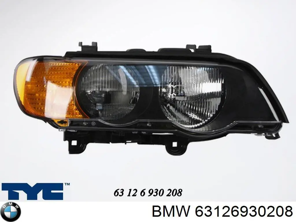 63126930208 BMW Фара правая
