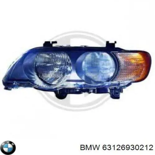 Основна фара - вставка BMW 63126930212 ціна, від 151.16 USD