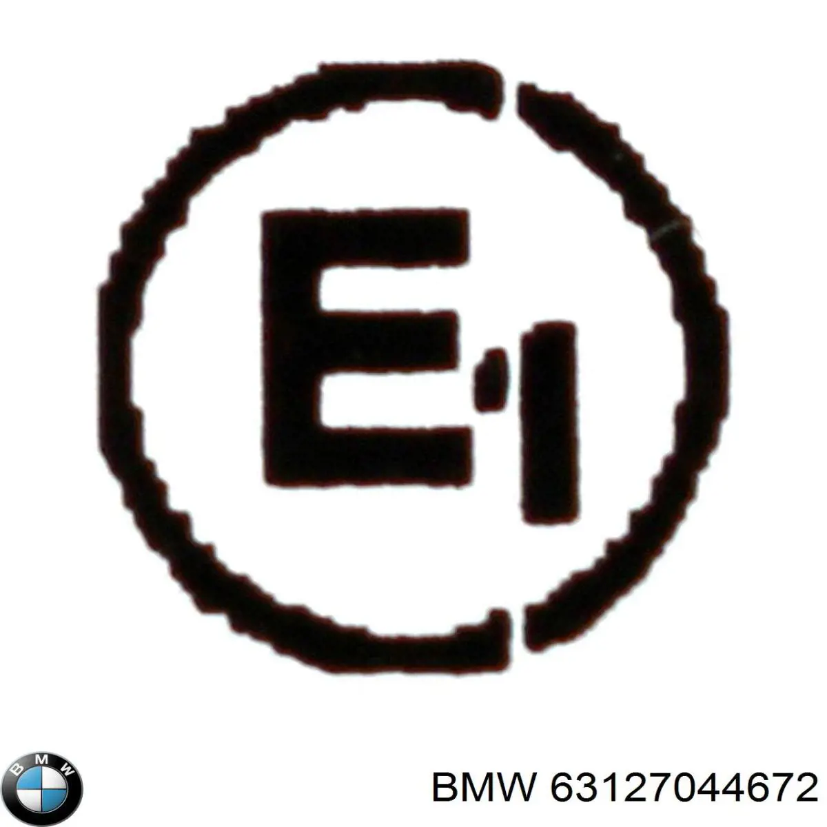Фара комбінована, передня BMW 63127044672