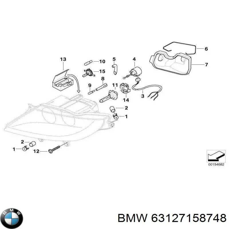 63127158748 BMW 