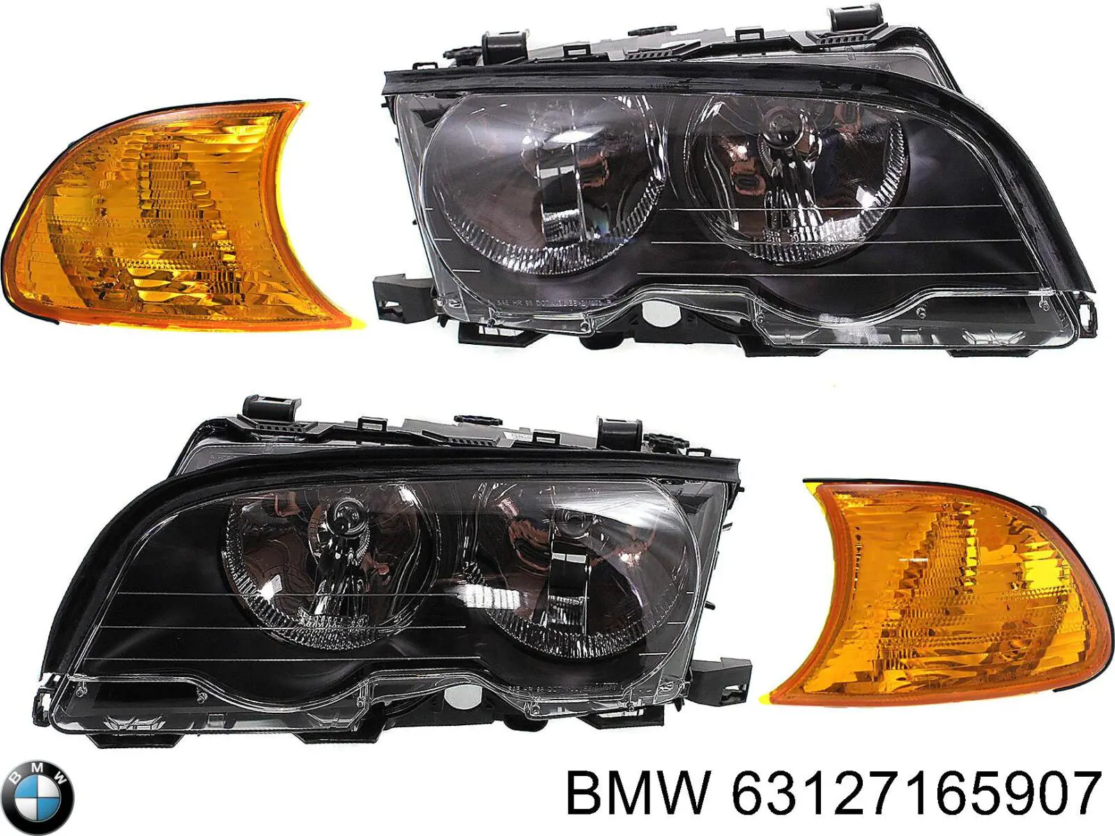 63127165907 BMW Фара дальнього світла в зборі
