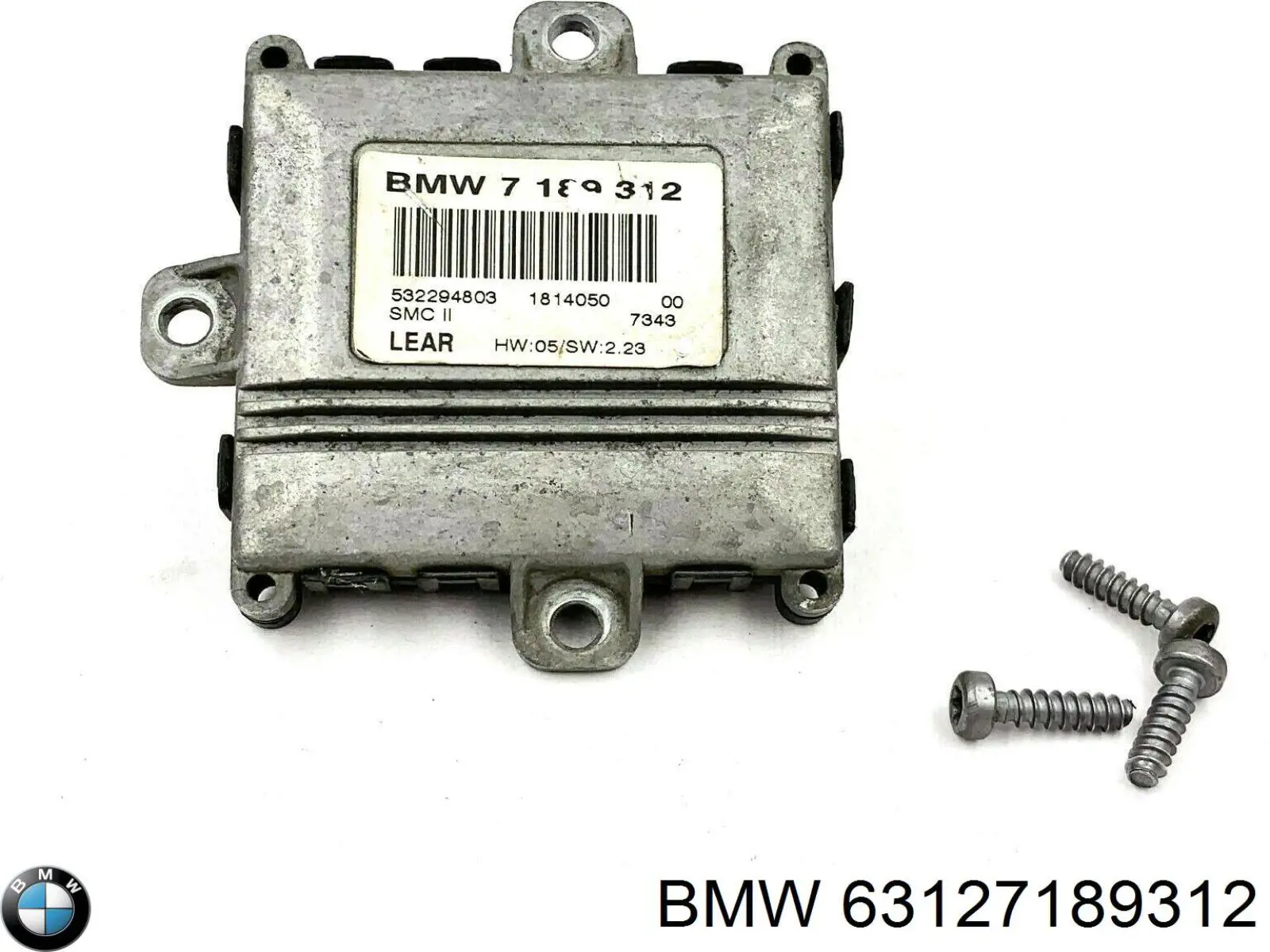 Модуль керування (ЕБК) адаптивного освітлення BMW 63127189312