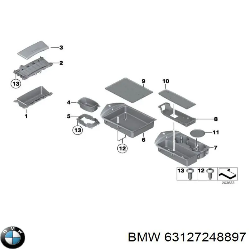 63127248897 BMW 