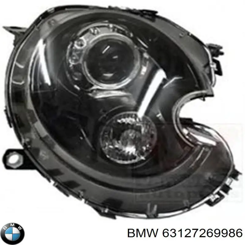 Купити 63127269986 BMW Права блок фара