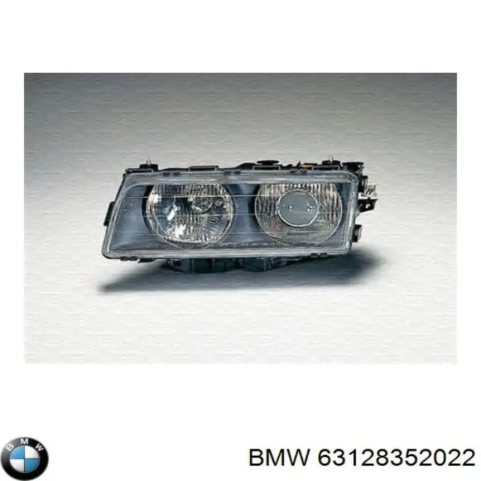 63128352022 BMW фара права