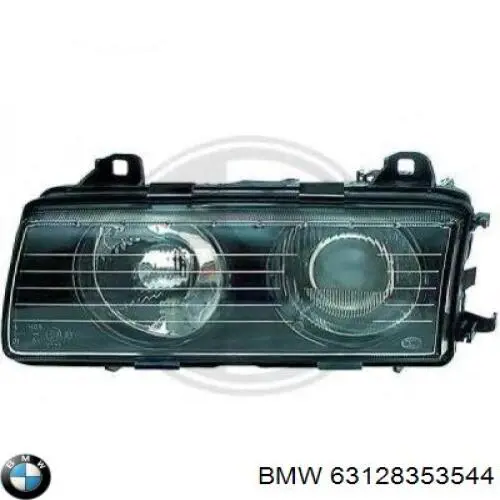 63128353544 BMW Основна фара - вставка