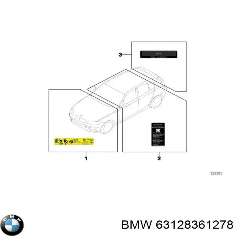 63128361278 BMW 