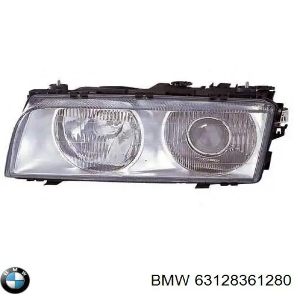 Купити 63128361280 BMW Скло фари правої
