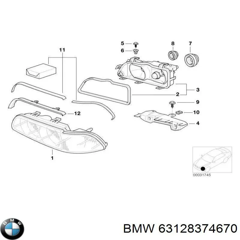 63128374670 BMW 