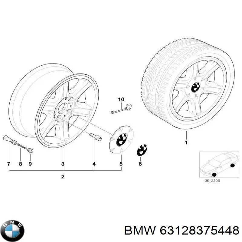  BMW 63128375448 ціна, від 12.89 USD