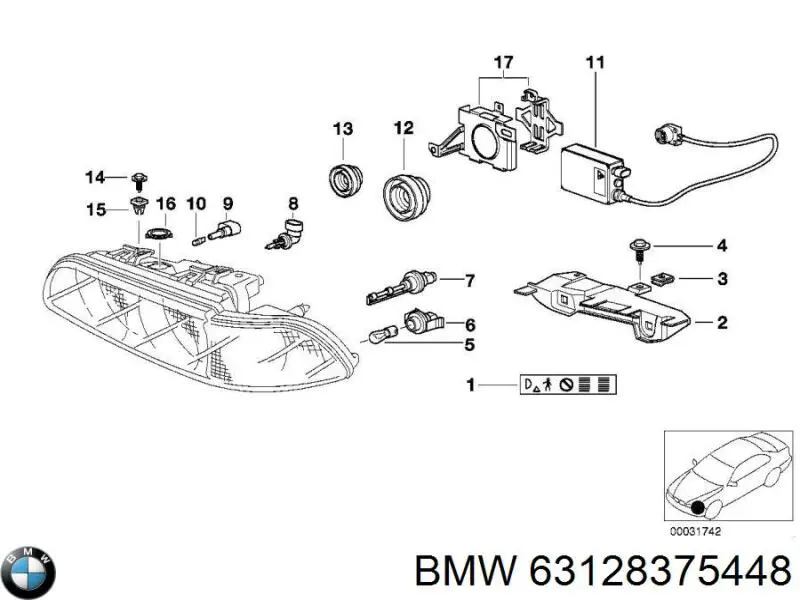 63128375448 BMW 