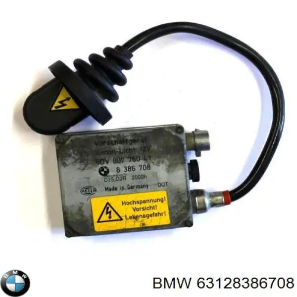 Блок розпалювання, ксенон BMW 63128386708 ціна, від 39.37 USD