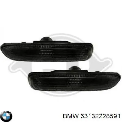 Купити 63132228591 BMW Повторювач повороту на крилі, лівий