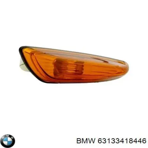 Повторювач повороту на крилі, правий BMW 63133418446 ціна, від 5.86 USD
