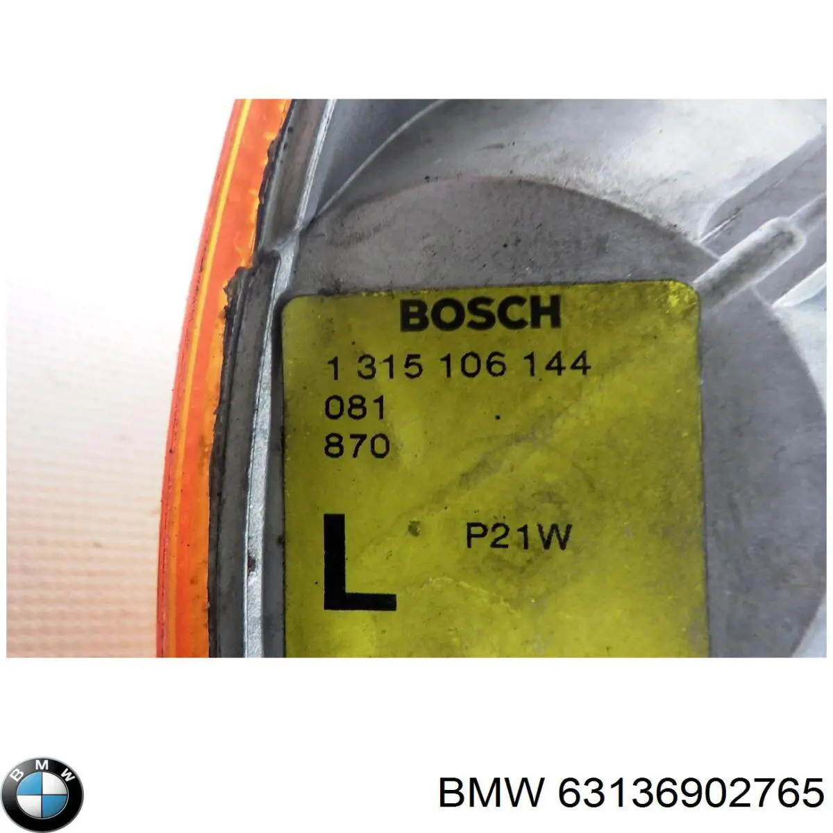 Вказівник повороту лівий 63136902765 BMW