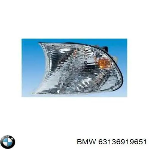 Поворотник лівий BMW 63136919651 ціна, від 12.61 USD