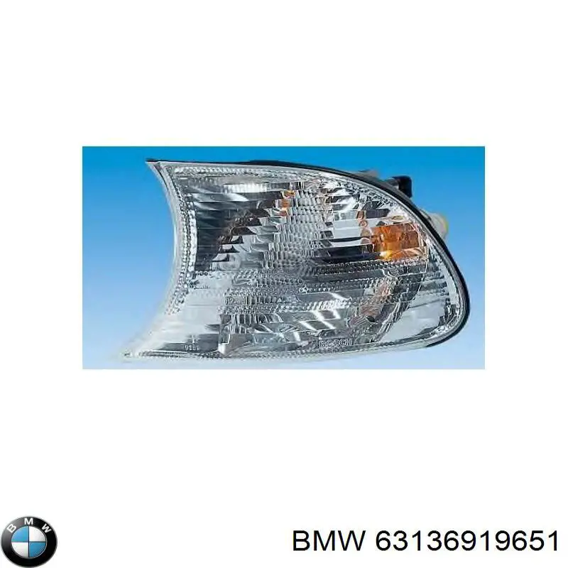Вказівник повороту лівий 63136919651 BMW