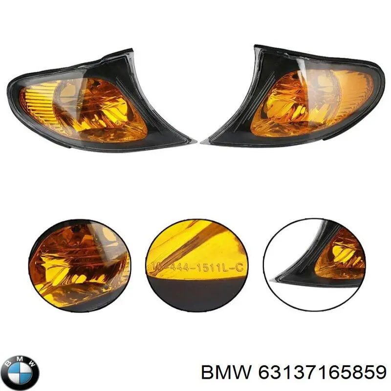 Поворотник лівий BMW 63137165859 ціна, від 63.50 USD