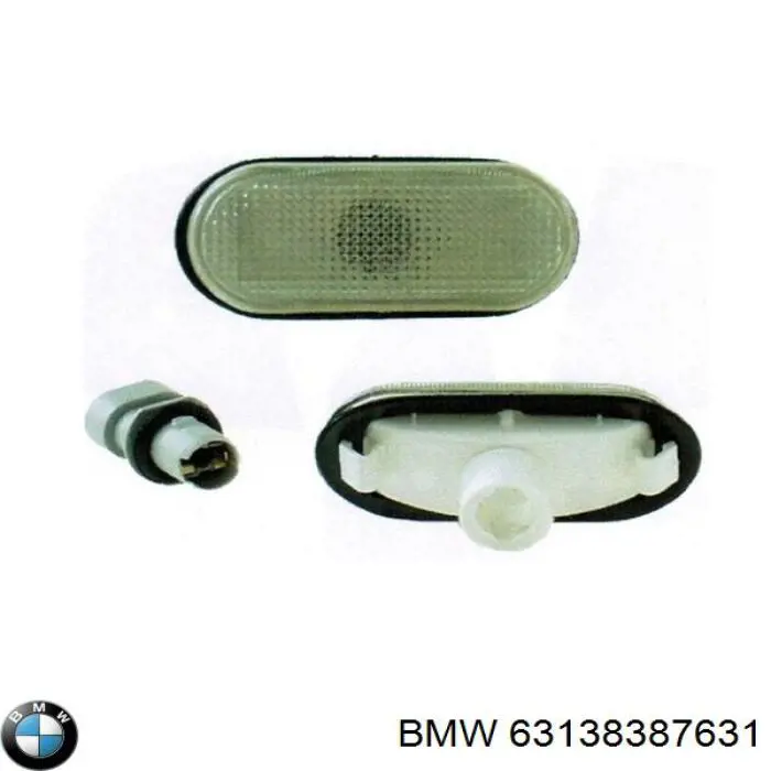 Покажчик повороту лівий BMW 63138387631