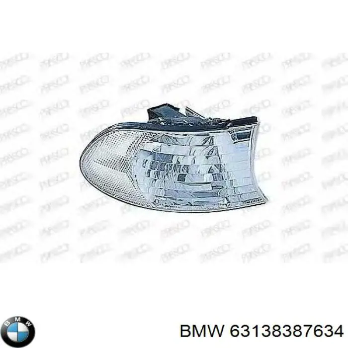 Правий покажчик повороту - лампа BMW 63138387634 ціна, від 13.55 USD