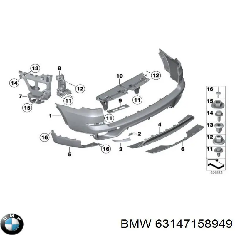  63147158949 BMW