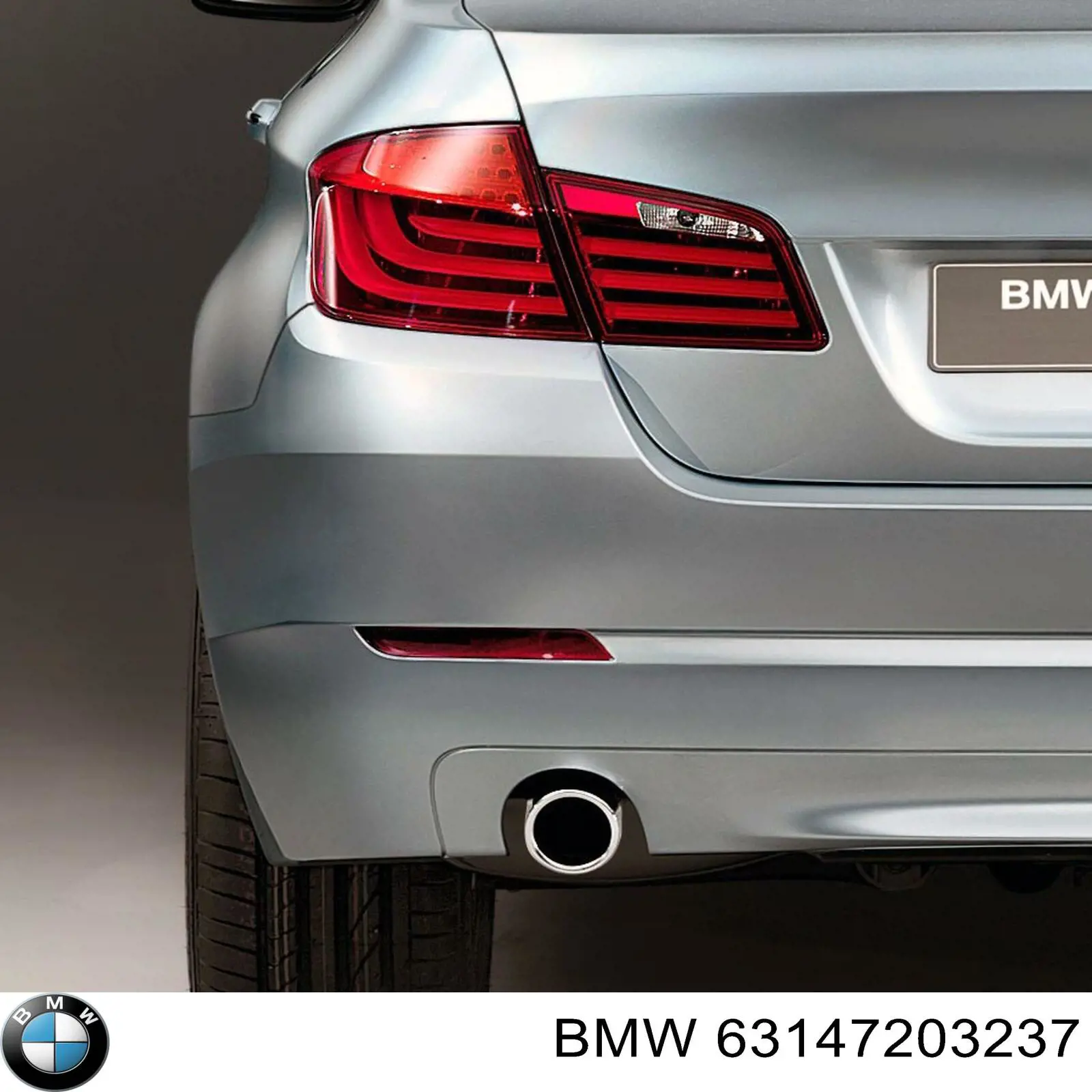 63147203237 BMW Лівий відбивач заднього бампера