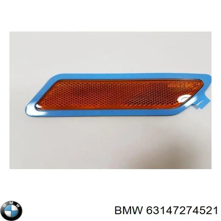 Катафот (відбивач) переднього бампера, лівий BMW 63147274521 ціна, від 32.56 USD