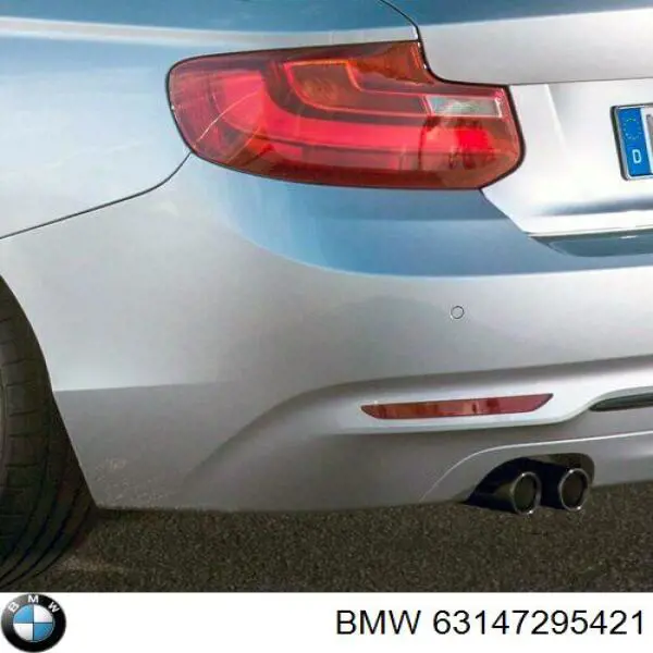 Купити 63147295421 BMW Лівий відбивач заднього бампера