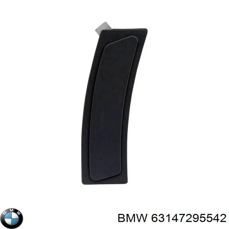 Правий катафот заднього бампера BMW 63147295542 ціна, від 11.55 USD