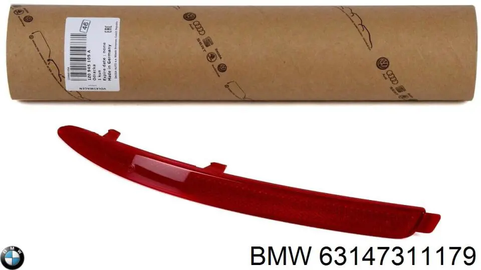 63147311179 BMW Лівий відбивач заднього бампера