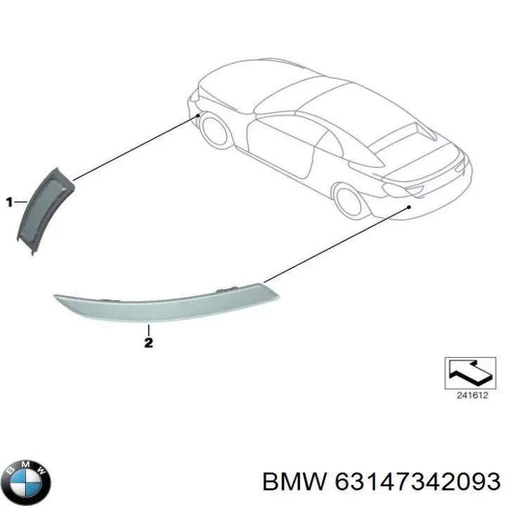 Купити 7342093 BMW 